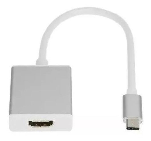 Imagem 2 de 3 de Cabo Adaptador Conversor Usb-c 3.1 Para Hdmi Type C Notes