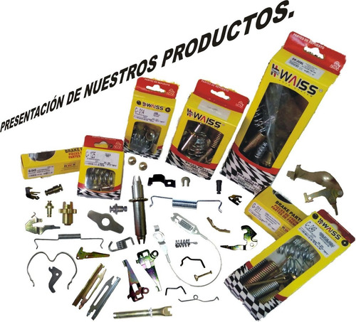 Imagen 5 de 8 de Kit Resortes Herrajes Freno Grand Vitara 99-05 Tras 2jgs