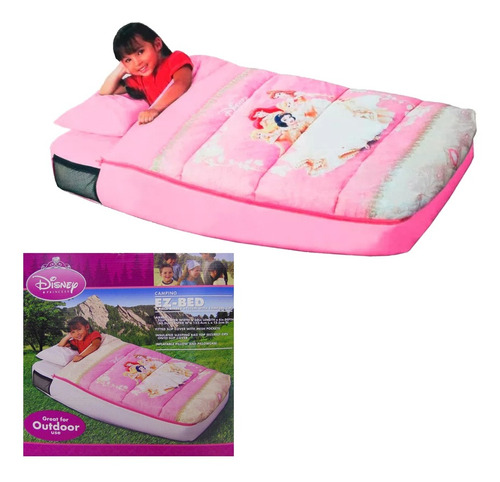 Sobre De Dormir Inflable Infantil Para Camping Princesas