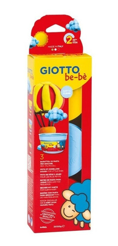 Set X3 Masas Para Bebés Giotto