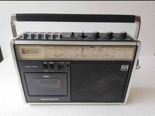 Radiograbador Con Cassette National Panasonic 
