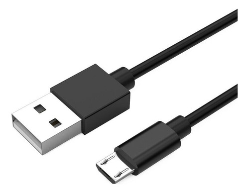 Cabo Micro Para Celular Carga E Dados Usb V8 1m Mxt Cor Preto