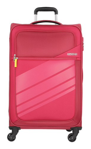 Maleta Mediana Stirling Light Rosado American Tourister