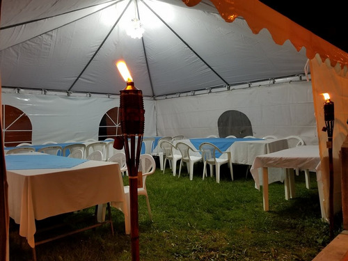 Imagen 8 de 10 de Alquiler De Carpas, Mesas, Sillas Y Calentadores De Ambiente