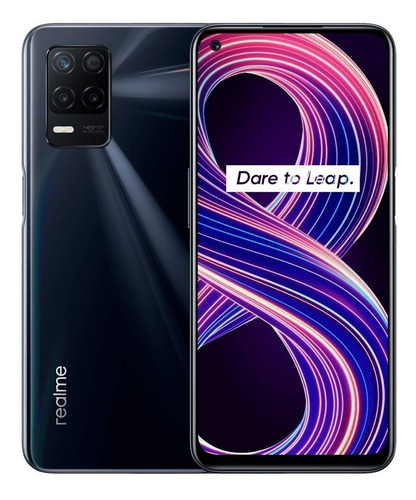 Imagen 3 de 3 de Realme 8 5G Dual SIM 128 GB negro supersónico 8 GB RAM