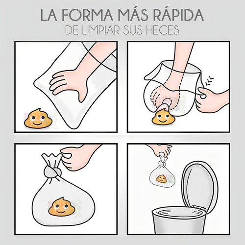 Hueso Porta Bolsas Para Heces Perros 30 Bolsas Biodegradable Color Gris