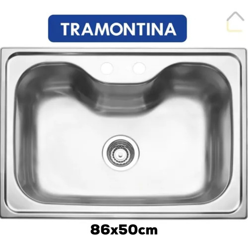 Cuba Sob Tramontina Morgana Max Aço 86x50 Lixeira Misturador