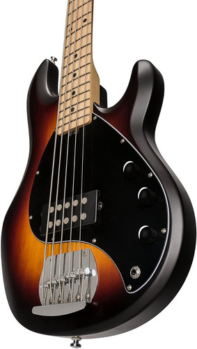 Imagen 2 de 3 de Bajo 5 Cuerdas Sting Ray Sub Ray5-vsbs-m1 Vintage Sunburst