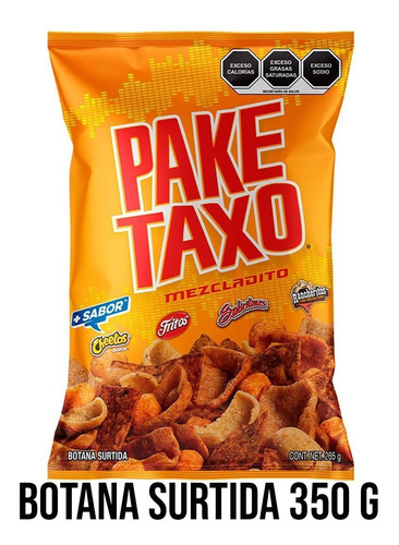 Botana Sabritas Paketaxo Mezcladito 350g