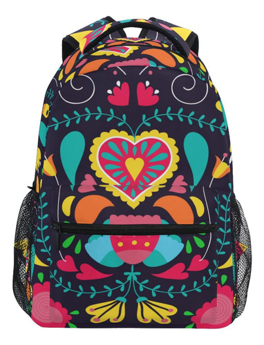 Mochila Eyanle En Forma De Corazón Para La Escuela, Bonita M