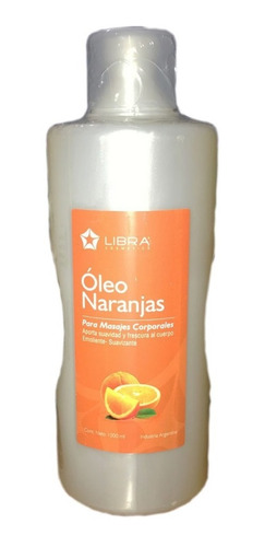 Aceite Masajes Relajantes Naranjas Litro Libra - Banfield