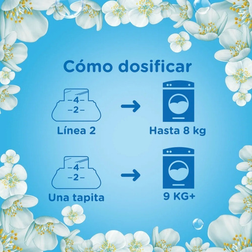 Pack 6 Botellas Detergente Ace Liquido Concentrado 1,8 Lt