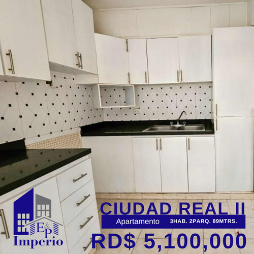 Se Vende Apartamento De 3 Habitaciones En Ciudad Real Ii