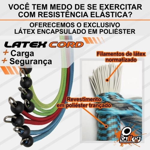 Imagem 2 de 2 de Kit Elásticos Para Fitpulley V.3