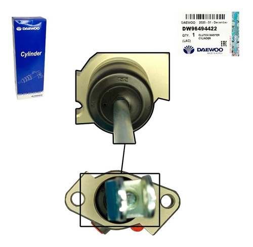 Imagen 6 de 9 de Bombin Principal Superior Clutch Optra Advance Hatchback