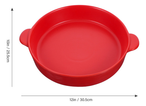 M Plato De Pizza Ceramic Bakeware