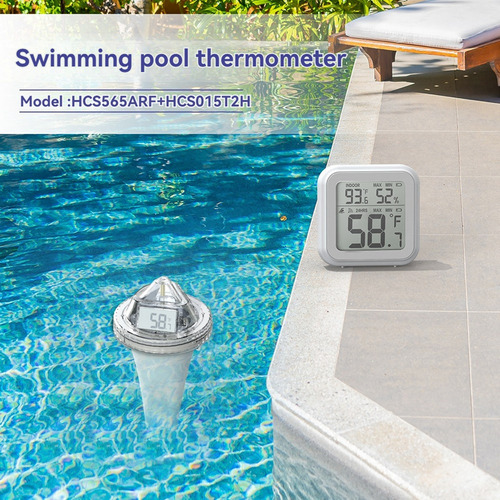 Termómetro Flotante Para Piscinas Con Sensor De Temperatura