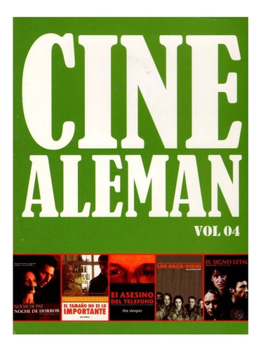 Cine Aleman Volumen 4 Cuatro Bosxet Dvd