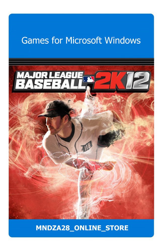 Imagen 1 de 6 de League Baseball Beisbol 2k12 Juego Para Pc En Físico