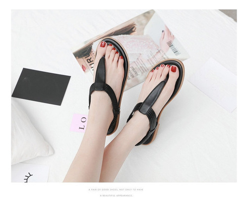 Sandalias Planas De Moda Casual Para Mujer
