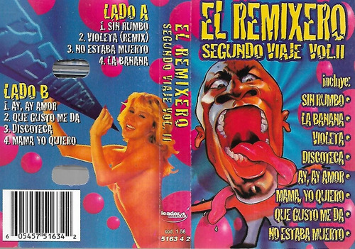 Karicia Karakol Album El Remixero Segundo Viaje 2 Magenta 
