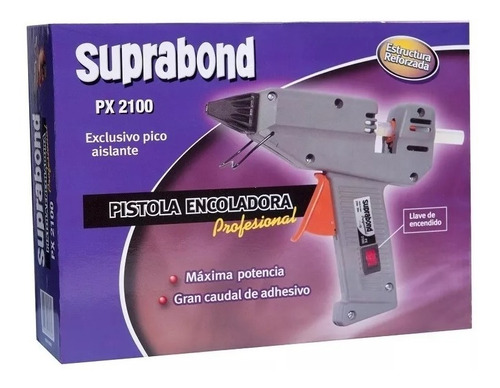Pistola Encoladora Suprabond Px 2100 Profesional Barras Gdes