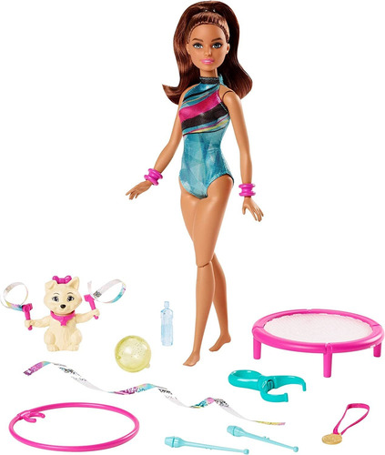 Barbie Dreamhouse Adventures Teresa Spin N Twirl, Gimnasta