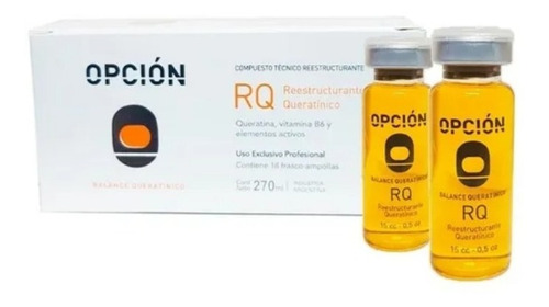 Ampolla Capilar Rq Reestructuracion Queratinico Opcion X 1 U