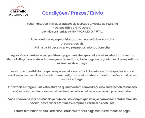Conexão T Opala Caravan A10 A20-todos C/ar