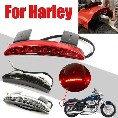 Lámpara Direccional Led De Stop Para Harley Davidson Xl 883