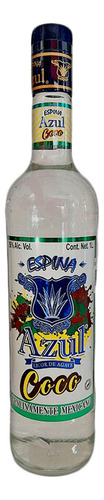 Pack De 12 Licor De Agave Espina Azul Coco 1 L
