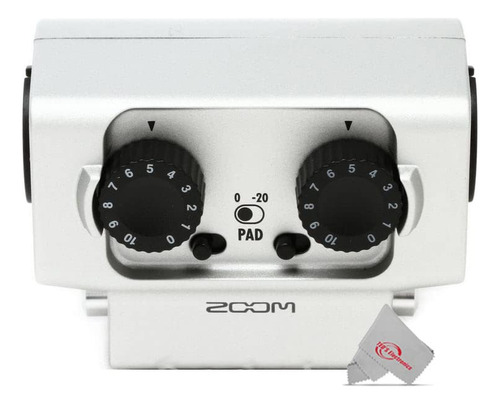 Cápsula Zoom Exh-6 De Doble Entrada Combinada Xlr/trs Para Grabadoras H5, H6 Y F4 Con Cables De Micrófono