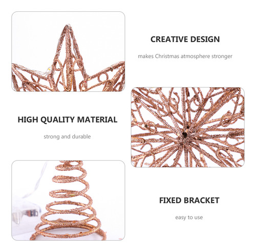 Eight Pointed Star Tree Topper Christmas Tree Topper Decorat