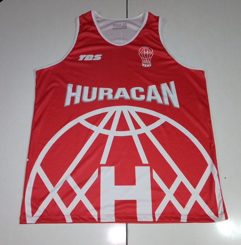 Huracán Basket Lisa Marca Tbs Roja, Talle L