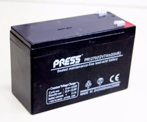Imagen 2 de 4 de Bateria 12v 7ah Alarmas Ups Iluminacion Plomo Acido