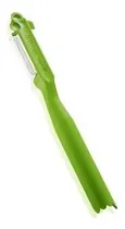 Comprar Pelador Pelapapas Frutas Decorador Borner Acero Inoxidable Color Verde