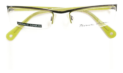 Lente Óptico Vision By Conran Crn6513 Semi Aire Green Black