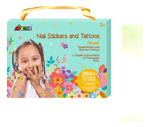 Nail Stickers Y Tattos Para Niños -  Quo.