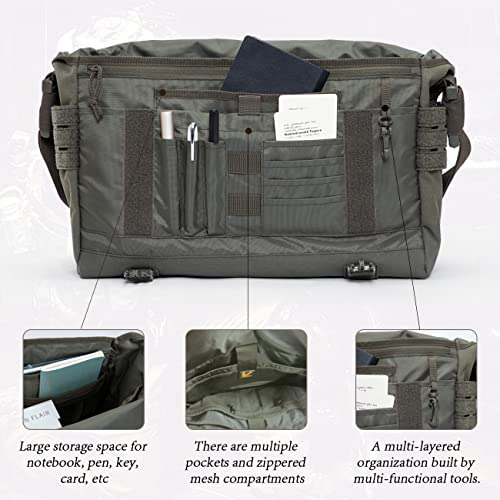 Maletín Veagia Messenger Bag Para Portátil Molle System Tact