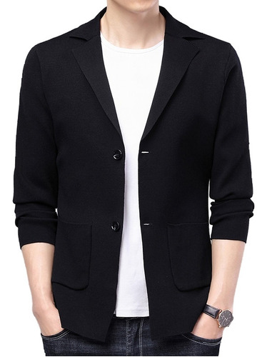 Chaqueta De Punto Para Hombre, Blazers, Abrigos, Tejidos [u]