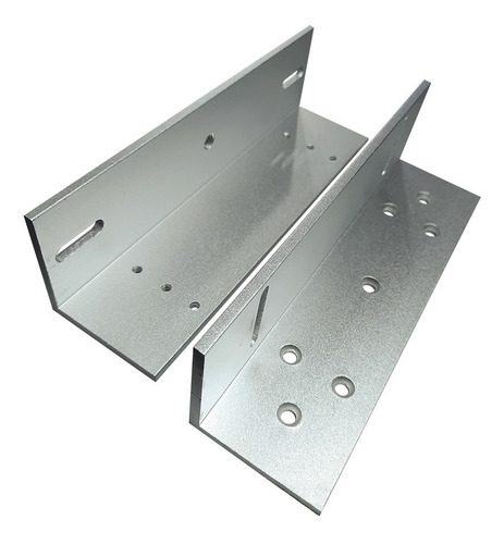 Imagen 9 de 10 de Herraje L Para Cerradura Electromagnética Modelo Ym280