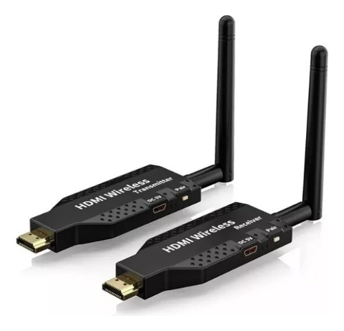 Kit Transmissor E Receptor Hdmi Sem Fio Bluetooth Extensão