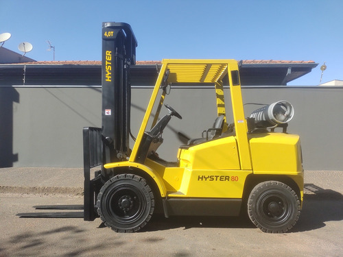 Empilhadeira Hyster 4,0t * Automática Com Deslocador * 80 Xm