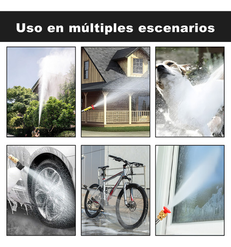 48v Hidrolavadora Inalambrica(2 Batería),hidrolavadora Portatil Con Manguera 5m,lavadora A Presión Portátil,alcance De 6-8 Metros,lavar Coches,pisos,riego De Jardín