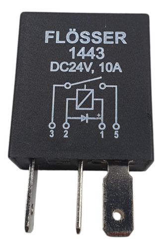 Mini Relay 4 Pin 24v 10 Amp Flosser