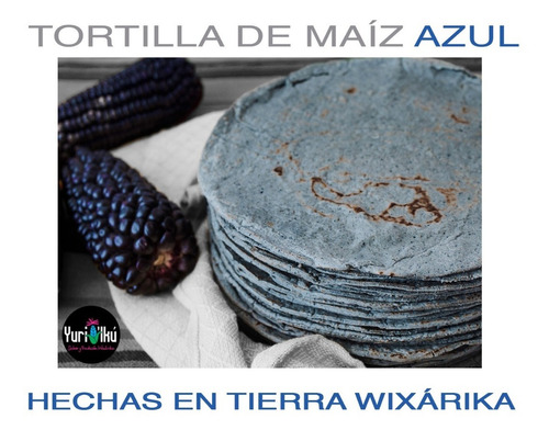 Tortilla De Maíz Azul 1 Kilo