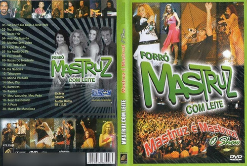 Dvd Lacrado Mastruz Com Leite Mastruz É Mastruz O Show