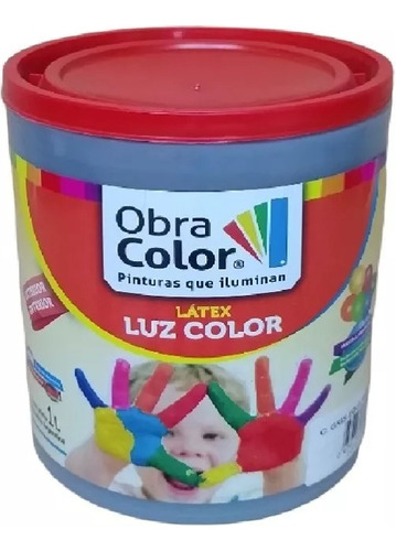 Latex De Color Lavable (clasicos) Int/ext - Luzcolor 1 Lt-