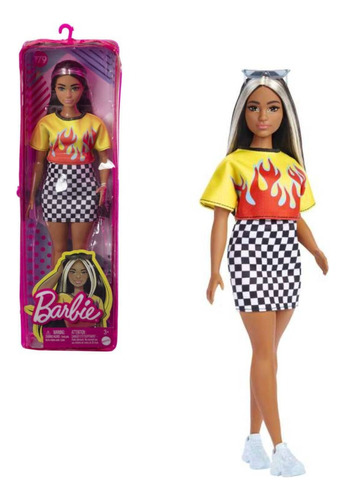 Muñeca Barbie Fashionista Estuche #179 Mattel - Art. Fbr37