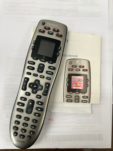 Controle Remoto Universal Logitech Harmony 650